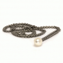 Trollbeads - Fantasy Neklace with white Pearl
