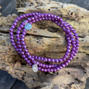 Bracelet Crystal - 4 mm - Lavande