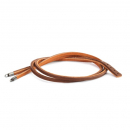 Trollbeads - New Leather Bracelet, Tan/Brown, without lock