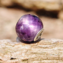 Trollbeads - Runder Amthyst, facettiert